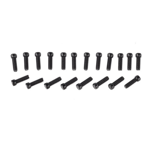 RC4WD Scale Hex Head Bolts (M2x6mm) (Black)