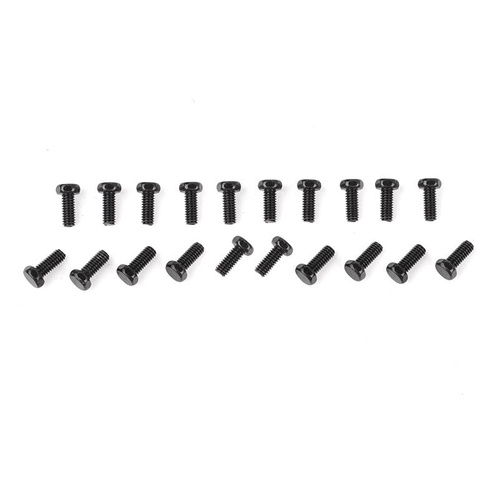 RC4WD Scale Hex Head Bolts (M2.5x6mm) (Black)
