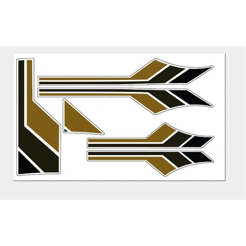 RC4WD Toyota 82-83 Body Decals (Brown)