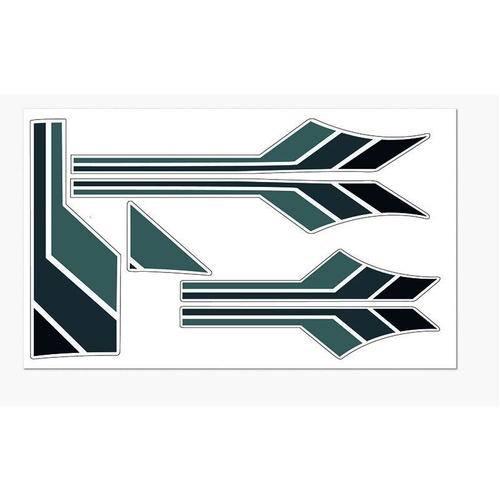 RC4WD Toyota 82-83 Body Decals (Grey)