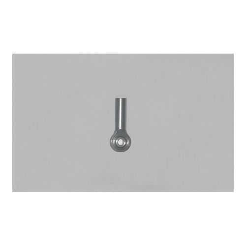 M3 RH Female Rod End w/ M3 Hole 1018 Steel