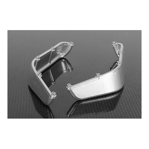 Aluminum Tube Front Fender for Axial Jeep Rubicon (Silver)
